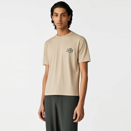 ❤로로피아나 남성 라운드 반팔티 - Loro Piana Mens Round Tshirt - lpc13673x