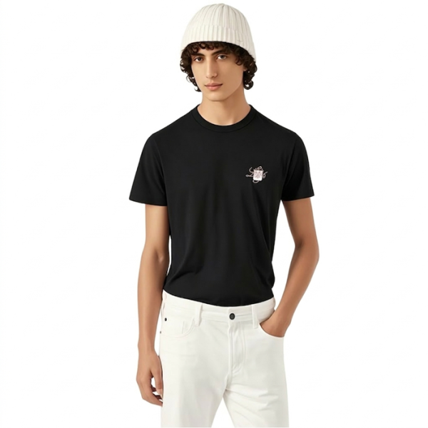 ❤로로피아나 남성 라운드 반팔티 - Loro Piana Mens Round Tshirt - lpc13674x