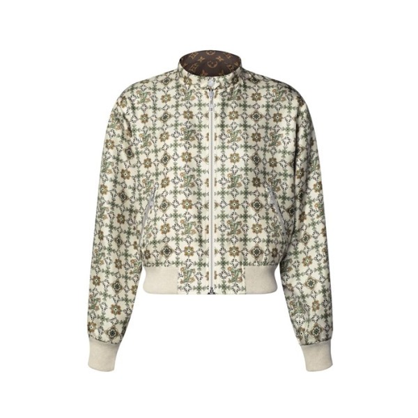❤루이비통 여성 리버서블 누보 보머 재킷 - Louis vuitton Womens Reversible Nouveau Bomber Jacket - lvc13703x