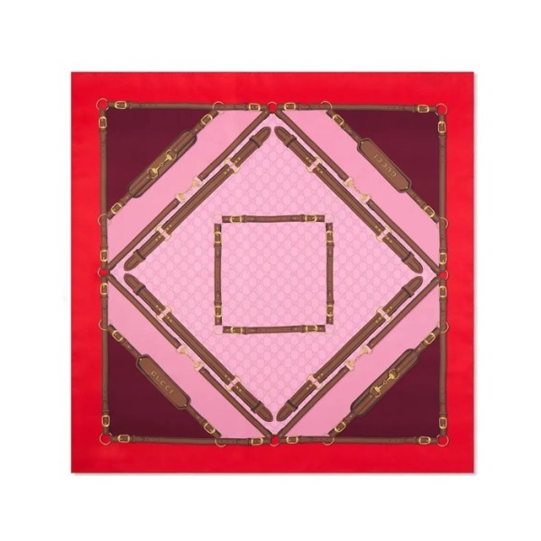 ❤구찌 여성 스퀘어 스카프 - Gucci Womens Square Scarf - acc7011x