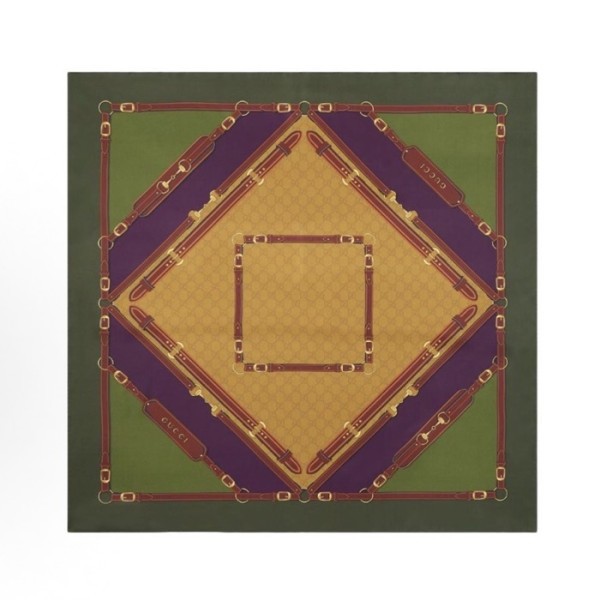 ❤구찌 여성 스퀘어 스카프 - Gucci Womens Square Scarf - acc7013x
