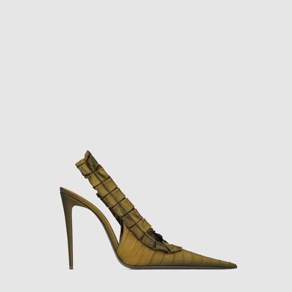 ❤입생로랑 여성 Madeleine 슬링백 펌프스  - Saint Laurent Womens Madeleine Slingback Pumps - yss13508x