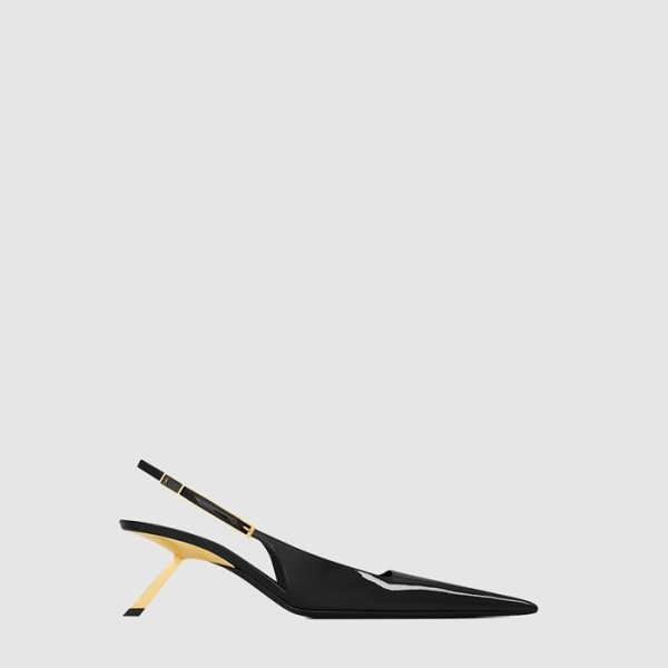 ❤입생로랑 여성 Lee 슬링백 펌프스 - Saint Laurent Womens Lee Slingback Pumps - yss13513x