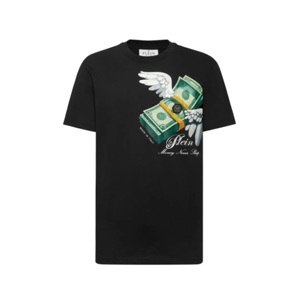 ❤필립플레인 남성 라운드 반팔티 - Philipp-plein Mens Round Tshirt - phc13757x
