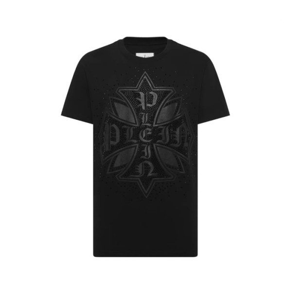 ❤필립플레인 남성 라운드 반팔티 - Philipp-plein Mens Round Tshirt - phc13759x