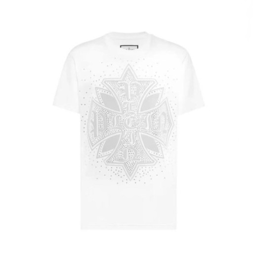 ❤필립플레인 남성 라운드 반팔티 - Philipp-plein Mens Round Tshirt - phc13760x