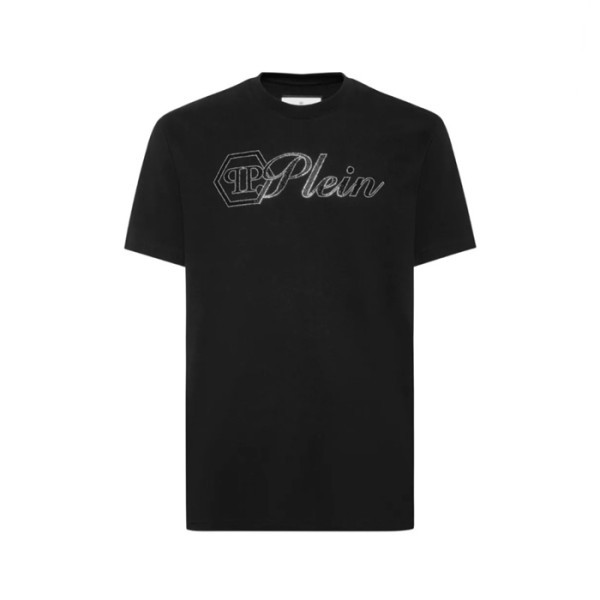 ❤필립플레인 남성 라운드 반팔티 - Philipp-plein Mens Round Tshirt - phc13761x