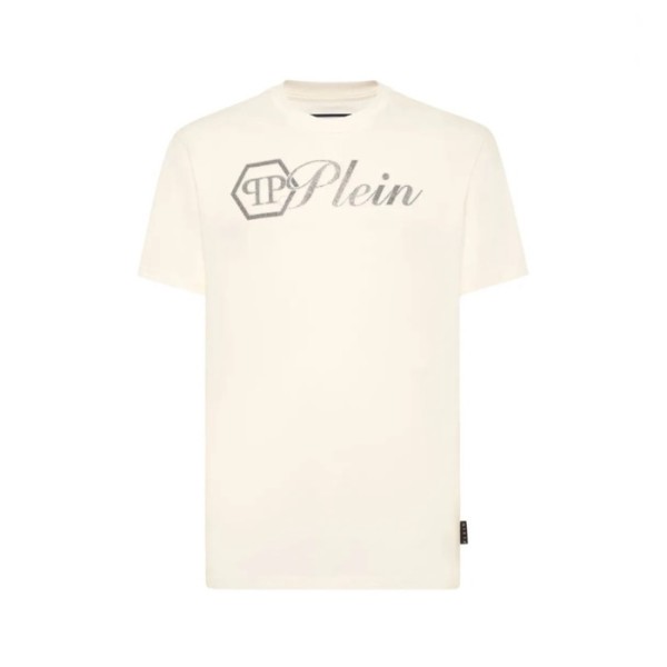 ❤필립플레인 남성 라운드 반팔티 - Philipp-plein Mens Round Tshirt - phc13762x