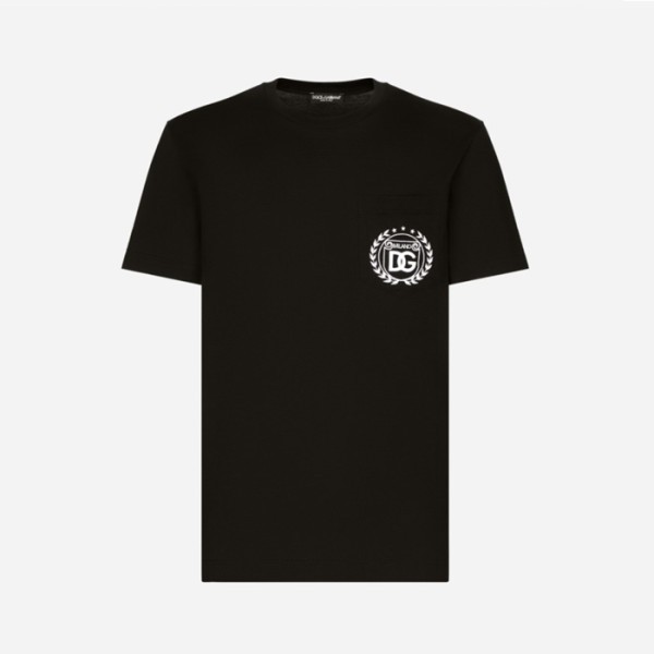 ❤돌체앤가바나 남성 라운드 반팔 티셔츠 - Dolce&Gabbana Mens Round Tshirt - doc13765x