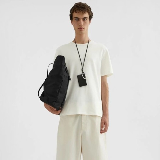 ❤질샌더 남성 크루넥 반팔티 - Jilsander Mens Round Tshirt - jic13774x