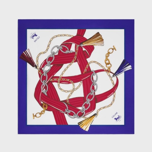 ❤셀린느 여성 트리오페 스퀘어 스카프 - Celine Womens Triomphe Scarf - acc7030x