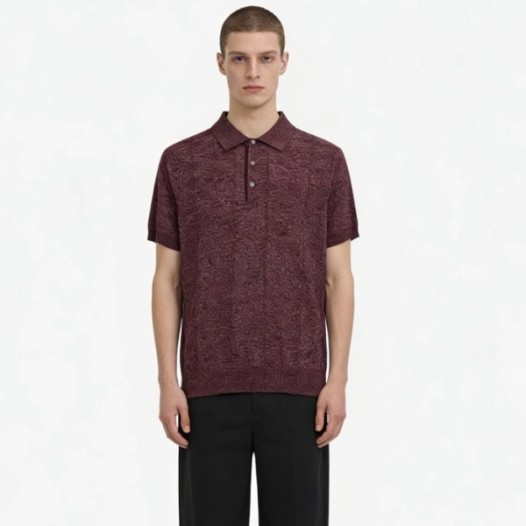 ❤로로피아나 남성 폴로 반팔티 - Loro Piana Mens Polo Tshirt - lpc13792x