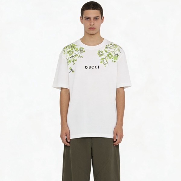 ❤구찌 남성 라운드 반팔티 - Gucci Mens Round Tshirt - guc13796x