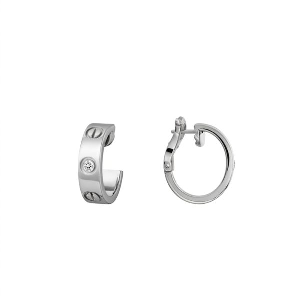 ❤까르띠에 여성 러브 후프 귀걸이 - Cartier Womens Love Hoop Earrings - acc7051x