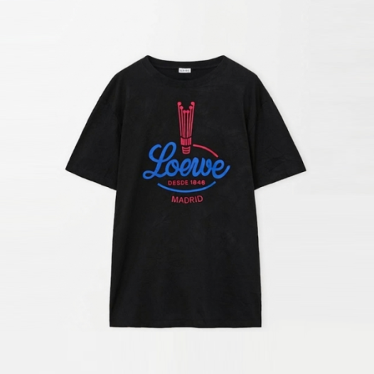 ❤로에베 남성 라운드 반팔티 - Loewe Mens Round Tshirt - loc13812x