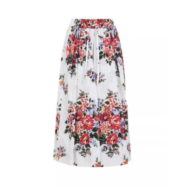 ❤돌체앤가바나 여성 꽃다발 프린트 스커트 - Dolce&Gabbana Womens Bunch Of Flowers Print Skirt - doc13817x