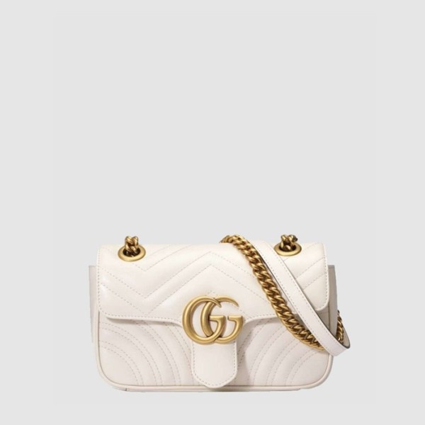 ❤구찌 여성 GG 마몽 마틀라세 미니 숄더백 - Gucci Womens GG Marmont Matelassé Mini Shoulder Bag - gub14736x