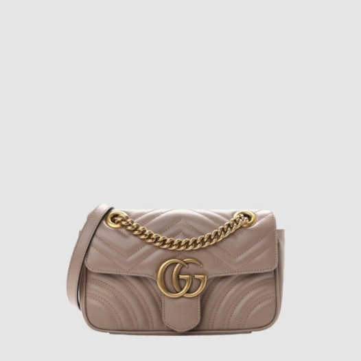 ❤구찌 여성 GG 마몽 마틀라세 미니 숄더백 - Gucci Womens GG Marmont Matelassé Mini Shoulder Bag - gub14738x