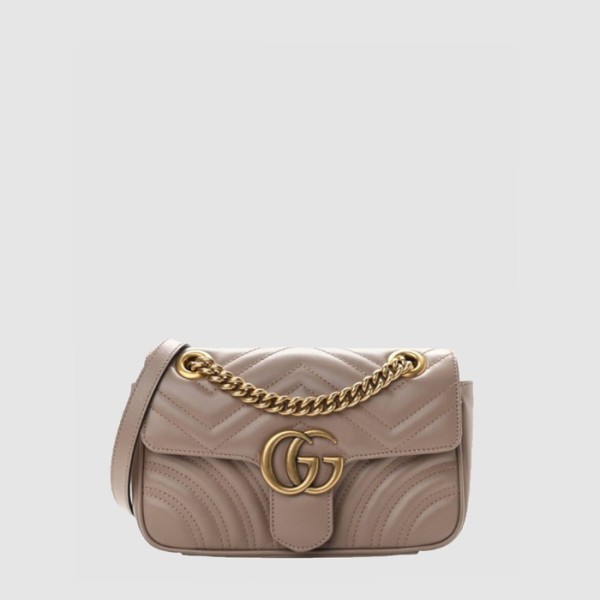 ❤구찌 여성 GG 마몽 마틀라세 미니 숄더백 - Gucci Womens GG Marmont Matelassé Mini Shoulder Bag - gub14738x