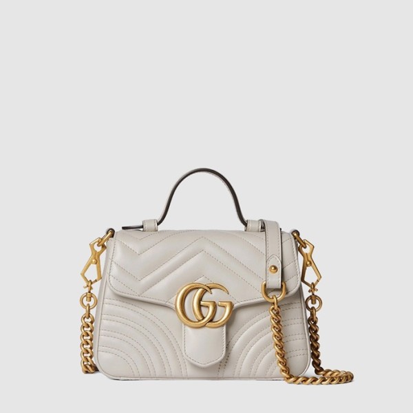❤구찌 여성 GG 마몽 미니 탑 핸들백 - Gucci Womens GG Marmont Mini Top Handle Bag - gu14788x