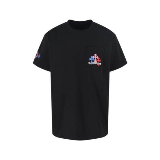 ❤크롬하츠 남성 라운드 반팔티 - Chrom Hearts Mens Round Tshirt - chc13913x