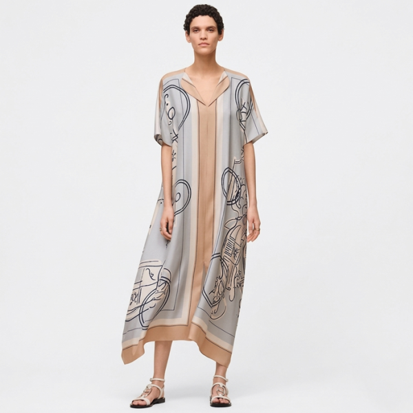 ❤에르메스 여성 실크 원피스 - Hermes Womens Silk One-pieces - hec13919x