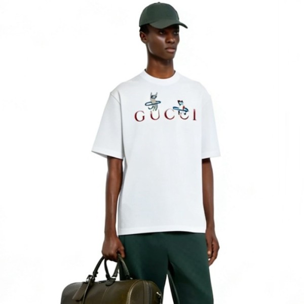 ❤구찌 남성 라운드 반팔티 - Gucci Mens Round Tshirt - guc13939x