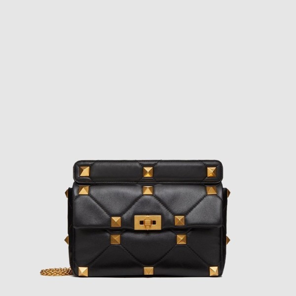 ❤발렌티노 여성 라지 로만 스터드 체인 숄더 백 - Valentino Womens Large Roman Studded Chain Shoulder Bag - vab14835x