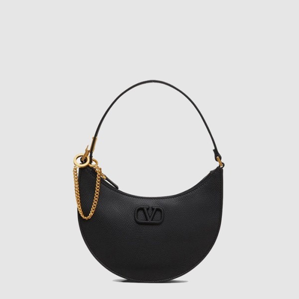 ❤발렌티노 여성 미니 브이로고 시그니처 호보백 - Valentino Womens Mini V-Logo Signature Hobo Bag - vab14850x