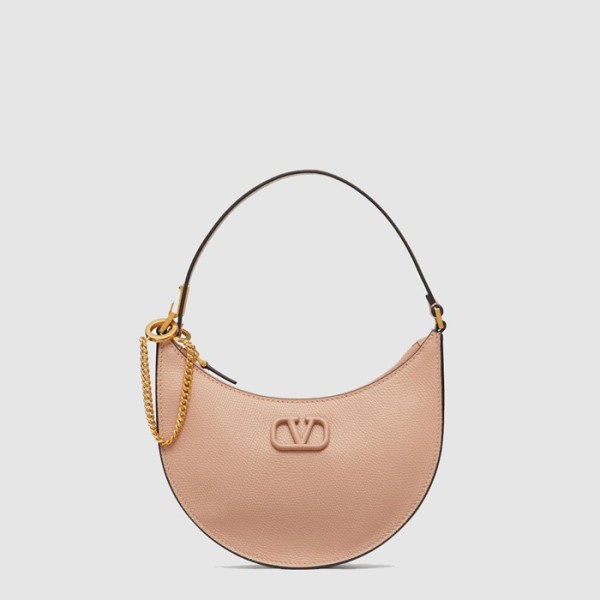 ❤발렌티노 여성 미니 브이로고 시그니처 호보백 - Valentino Womens Mini V-Logo Signature Hobo Bag - vab14851x