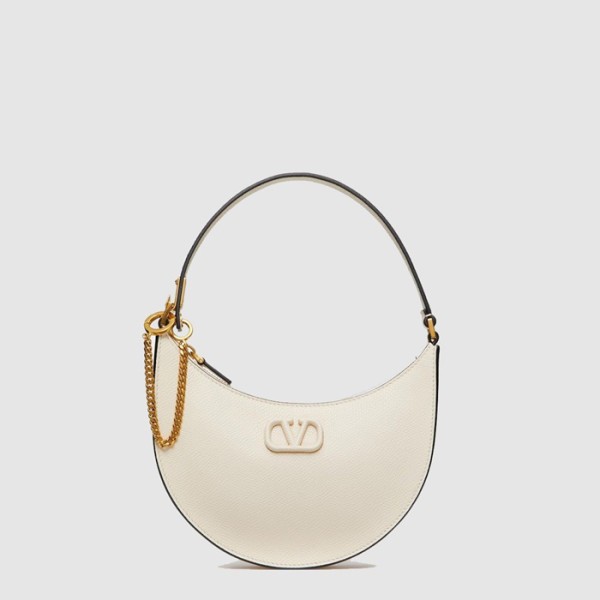 ❤발렌티노 여성 미니 브이로고 시그니처 호보백 - Valentino Womens Mini V-Logo Signature Hobo Bag - vab14852x