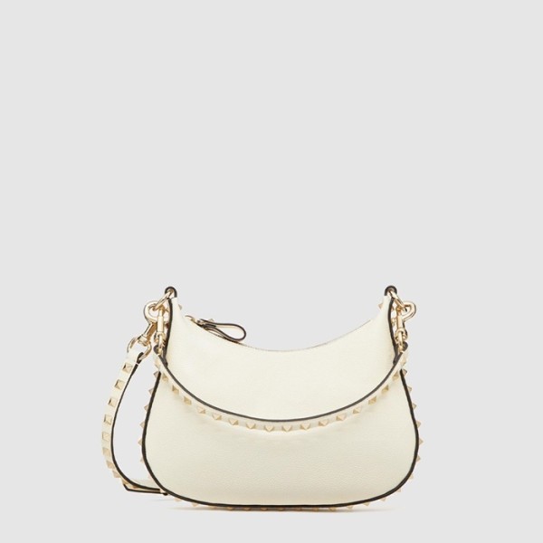 ❤발렌티노 여성 스몰 락스터드 호보 백 - Valentino Womens Small Rockstud Hobo Bag - vab14865x