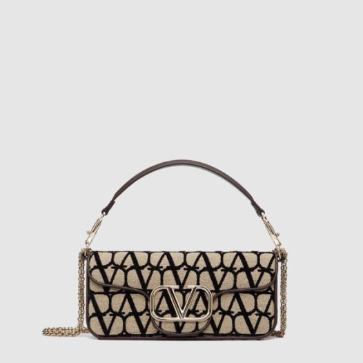 ❤발렌티노 가라바니 로코 카프스킨 미디엄 숄더 백 - Valentino Womens Small Rocco Shoulder Bag - vab14877x