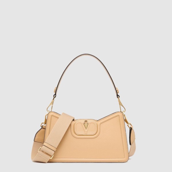 ❤발렌티노 여성 브이로고 가죽 숄더백 - Valentino Womens V-Logo Leather Shoulder Bag - vab14887x