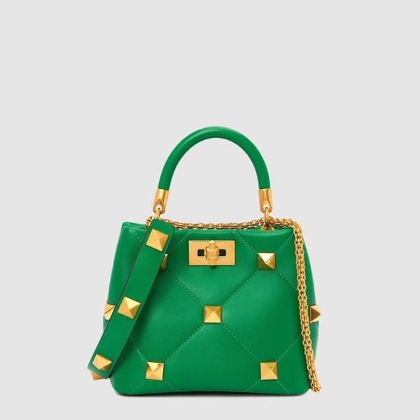 ✨발렌티노 여성 로만 스터드 스몰 토트백 - Valentino Womens Roman Studded Small Tote Bag - vab14983x