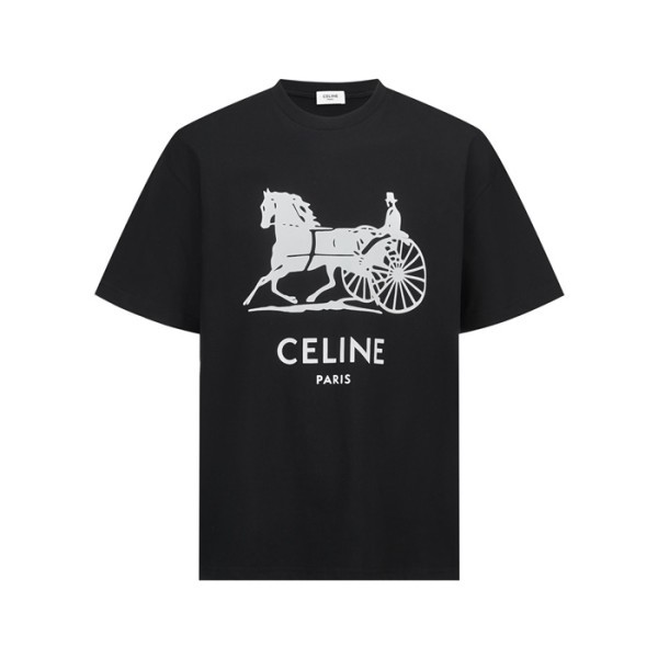❤셀린느 남성 반팔 티셔츠 - Celine Mens Round Tshirt - cec14084x