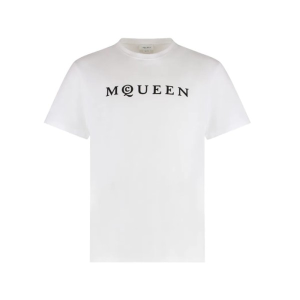 ❤알렉산더 맥퀸 남성 크루넥 반팔티 - Alexander McQueen Mens Round Tshirt - alc14088x