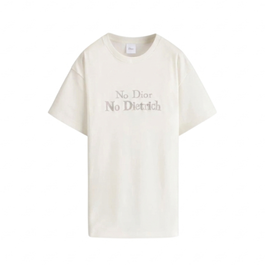 ❤디올 여성 라운드 반팔티 - Dior Womens Round Tshirt - dic14097x