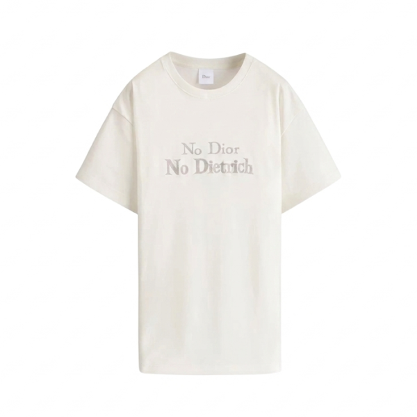 ❤디올 여성 라운드 반팔티 - Dior Womens Round Tshirt - dic14097x