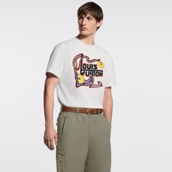 ❤루이비통 남성 라운드 반팔티 - Louis vuitton Mens Round Tshirt - lvc14192x