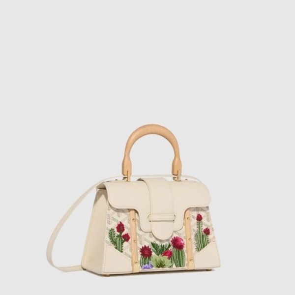 ✨고야드 여성 스트럭쳐 사이공 미니 선인장 자수백 - Goyard Womens Structure Saigon Mini Cactus Embroidery Bag - gob15034x