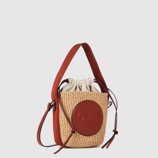 ✨끌로에 여성 스몰 Horse Medal 바스켓 - Chloe Womens Small Horse Medal Basket - chb15049x