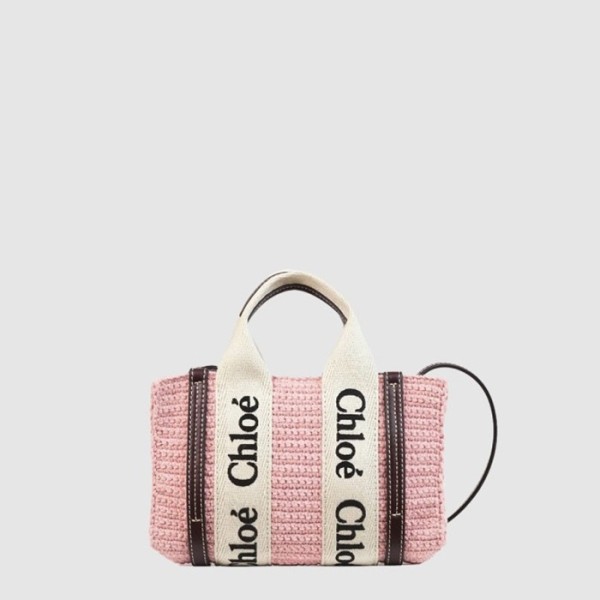 ✨끌로에 여성 우디 스트랩 토트 백 미니 - Chloe Womens Woody Strap Tote Bag Mini - chb15061x