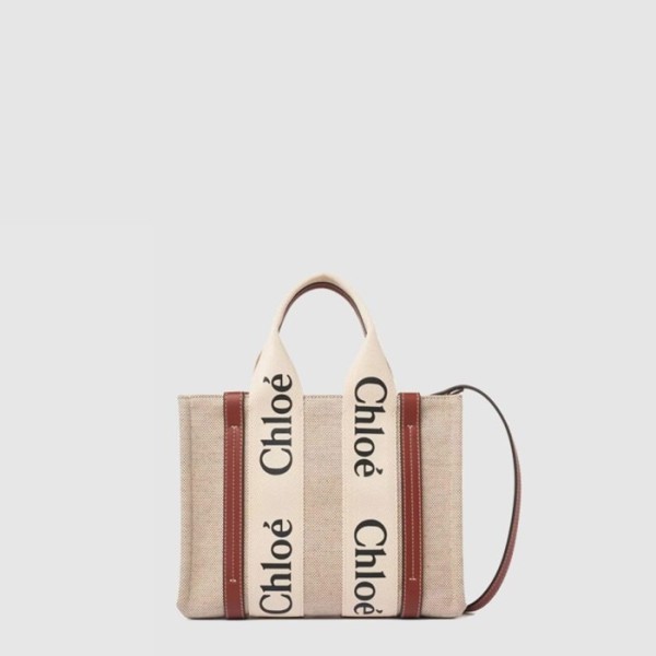 ✨끌로에 여성 우디 스트랩 토트 백 스몰 - Chloe Womens Woody Strap Tote Bag Small - chb15082x