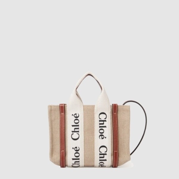 ✨끌로에 여성 우디 스트랩 토트 백 미니 - Chloe Womens Woody Strap Tote Bag Mini - chb15086x