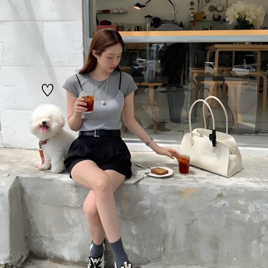 ★더로우 The Row 차정원 Margaux Shoulder 마고 12 가죽 백