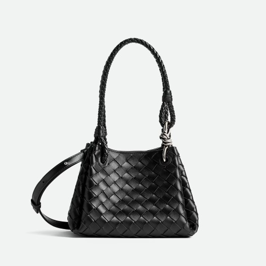 보테가베네타 이주빈 혜리 스몰 파라슈트 블랙  Bottega veneta Womens