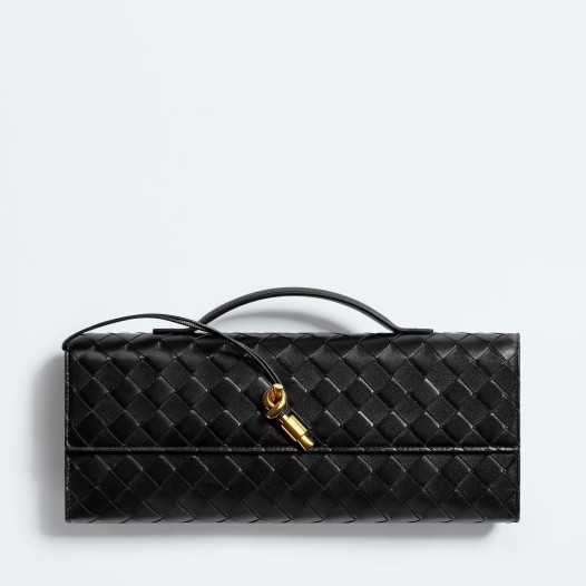 보테가베네타 여성 안디아모 클러치 블랙  Bottega veneta Womens