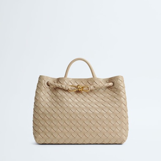보테가베네타 여성 미디엄 안디아모 에크루  Bottega veneta Womens