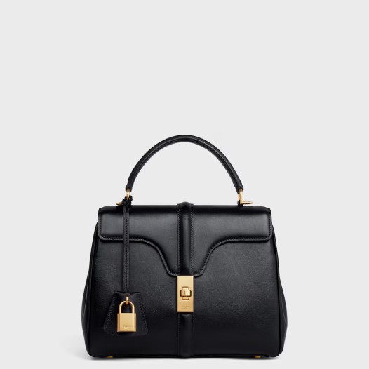 셀린느 고현정 최지우 손태영 스몰 16 백 새틴 카프스킨 블랙 Celine Womens Small 16 Bag